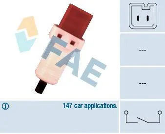 FAE 24896 Датчик стоп сигнала