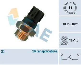 FAE 36460 Датчик включения вентилятора