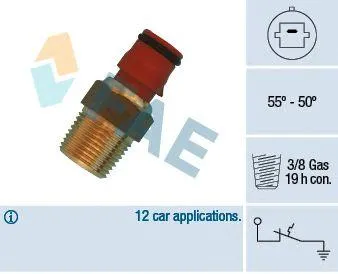 FAE 36560 Датчик включения вентилятора