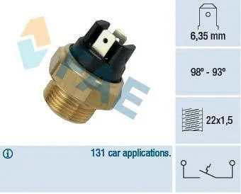 FAE 37400 Датчик включения вентилятора