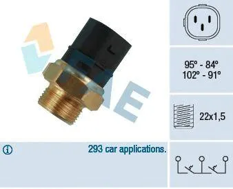 FAE 38180 Датчик включения вентилятора