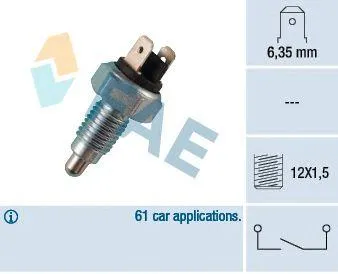 FAE 40380 Датчик заднего хода