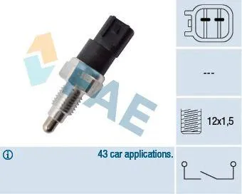 FAE 40506 Датчик заднего хода