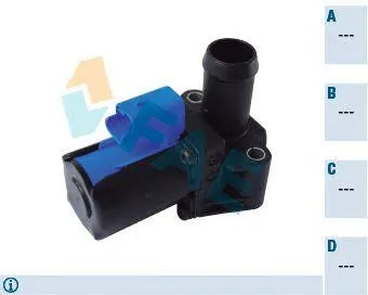 FAE 55004 Клапан системы охлаждения Ford