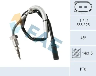 FAE 68007 Датчик температуры выхлопных газов