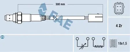 FAE 77254 Лямбда-зонд