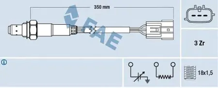 FAE 77390 Лямбда-зонд