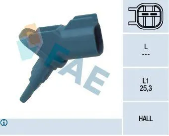 FAE 78011 Датчик ABS Ford