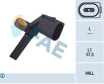 FAE 78061 Датчик ABS Audi