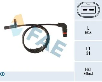 FAE 78283 Датчик abs
