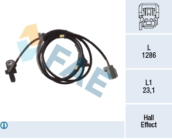 FAE 78287 Датчик abs