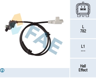 FAE 78317 Датчик abs