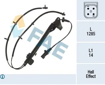 FAE 78357 Датчик abs