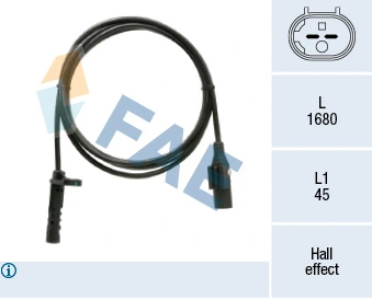 FAE 78527 Датчик abs