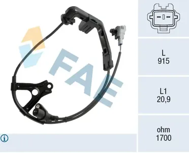 FAE 78578 Датчик abs