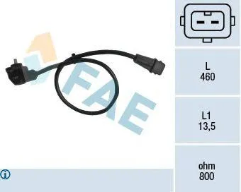 FAE 79018 Датчик положения коленвала Fiat