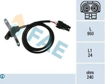 FAE 79026 Датчик фазы двигателя