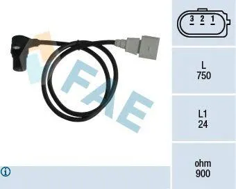 FAE 79059 Датчик положения коленвала