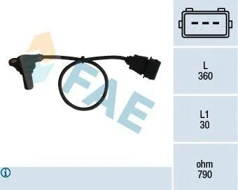 FAE 79061 Датчик фазы двигателя