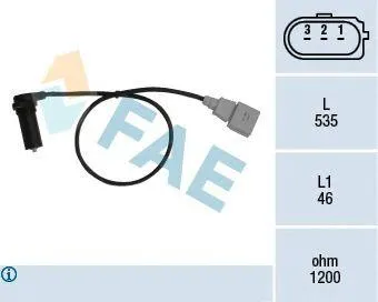 FAE 79067 Датчик фазы двигателя