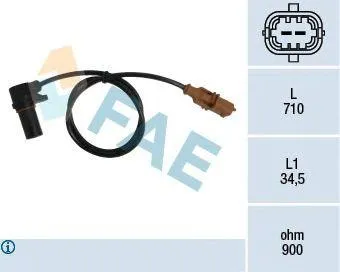 FAE 79077 Датчик фазы двигателя