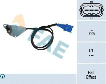 FAE 79107 Датчик положения коленвала распредвала