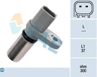 FAE 79240 Датчик положения коленвала Mazda