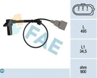FAE 79311 Датчик положения вала VAG