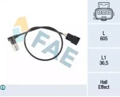 FAE 79432 Датчик положения распредвала