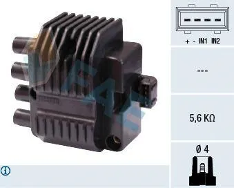 FAE 80210 Катушка зажигания