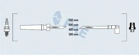 FAE 83564 Провода зажигания