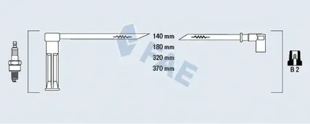 FAE 85115 Провода зажигания