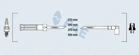 FAE 85994 Провода зажигания