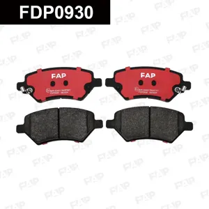 FAP FDP0930 Колодки торм.передние с керамикой 131,7x55,2x16,5 Chery Tiggo 8 19- Tiggo 3 14-20BONUS 14-19