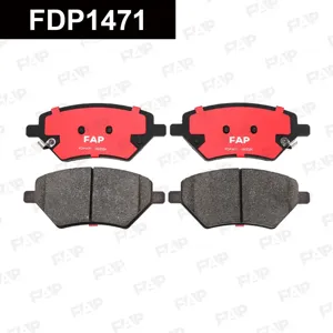 FAP FDP1471 Колодки торм.передние 147.8x63.5x17 керамические Chery Omoda C5