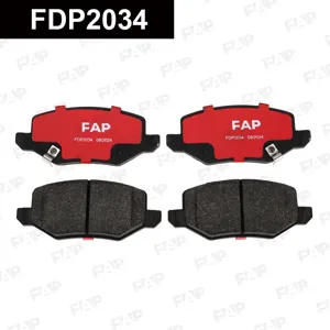 FAP FDP2034 Колодки торм.задние 2WD Haval Jolion 21- [105.6*44.2*15.8]