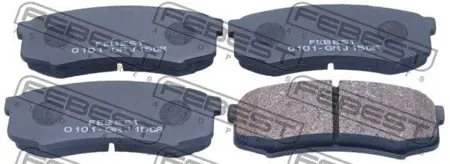 FEBEST 0101GRJ150R Колодки торм.задние