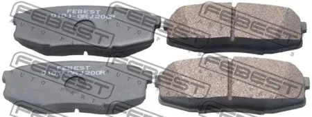 FEBEST 0101GRJ200R Колодки торм.задние