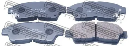 FEBEST 0101GX100F Колодки торм.передние