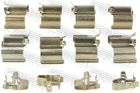 FEBEST 0103GDJ150R Монтажный комплект для дисковых колодок