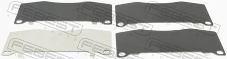 FEBEST 0103TRJ150F Комплект монтажный для дисковых колодок TOYOTA LAND CRUISER PRADO 150 2009-2017 0103-TRJ150F