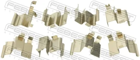 FEBEST 0103UZJ100R Комплект монтажный для дисковых колодок Toyota Land Cruiser 100 1998-2007 0103-UZJ100R