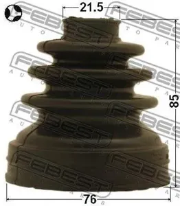 FEBEST 0115ACU35RT Пыльник шруса