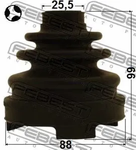 FEBEST 0115ACV40T Пыльника шруса