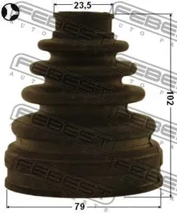 FEBEST 0115AZT255LT Пыльника шруса