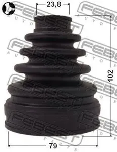 FEBEST 0115MCV30 Пыльника шруса