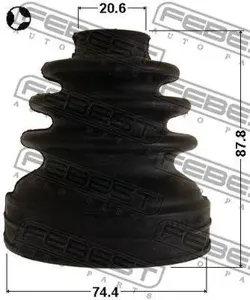 FEBEST 0115ZZE150T Пыльника шруса