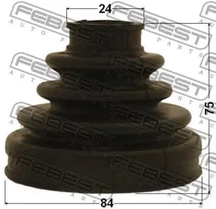 FEBEST 0117MCU10R Пыльника шруса