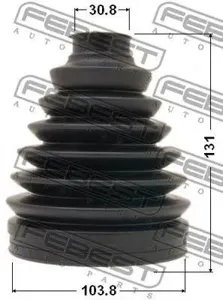 FEBEST 0117P067 Пыльника шруса наружнего