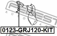FEBEST 0123GRJ120KIT Тяга датчика положения кузова ремкомплект